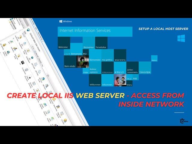 Create Local IIS Web Server - Access from Inside Network | Website from another Mobile devices