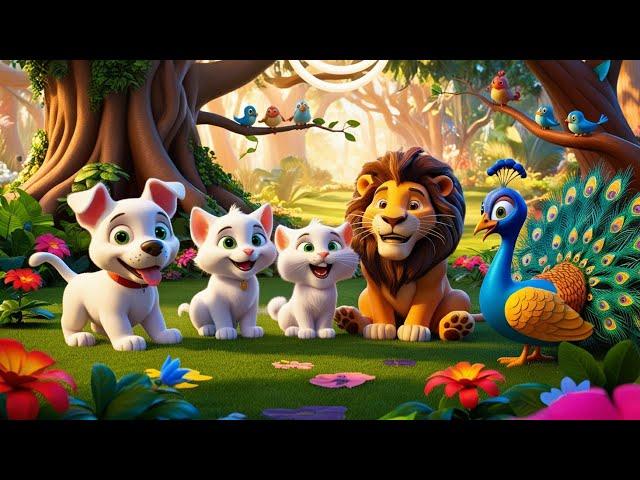 Animal Sounds Song | More Nursery Rhymes | Kids TV | Cartoon