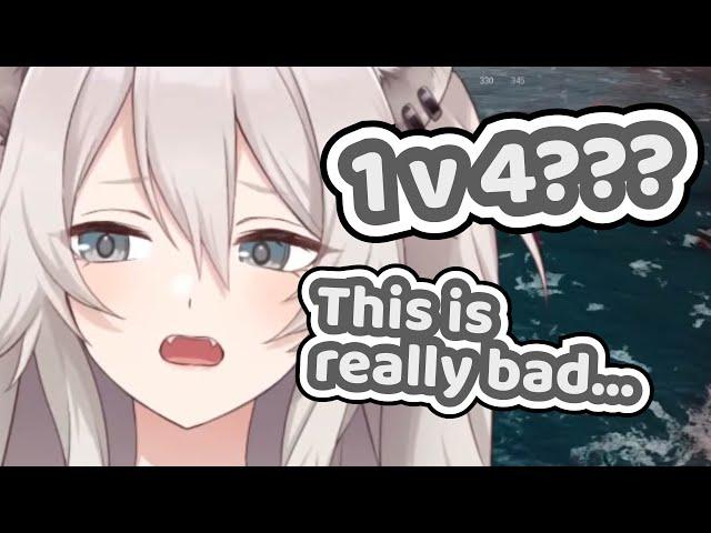 Botan Goes Against 4 People at Once【Hololive | Shishiro Botan】