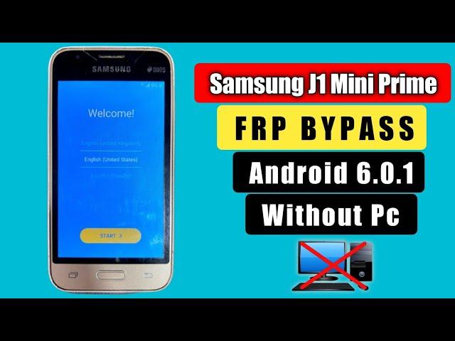 Samsung J1 Mini Prime Frp Bypass | Samsung J106 Google Account Unlock Without Pc New Method 2024