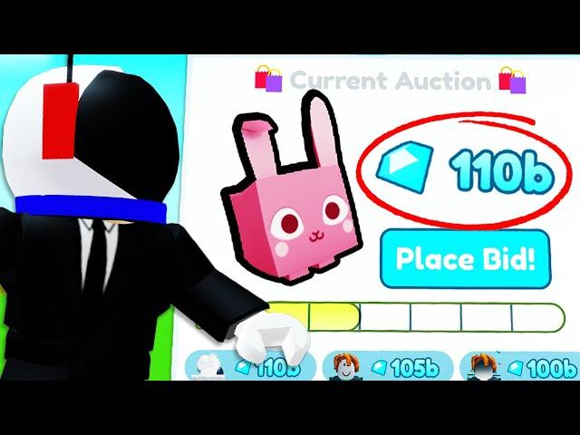 The BEST Auction Strategy in Pet Simulator X!!