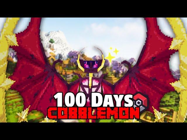 I Spent 100 Days in SHINY ONLY Cobblemon!