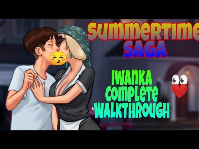 Summertime saga iwanka update Complete Walkthrough step by step 