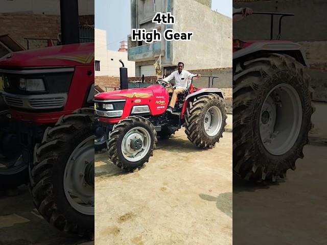 New Mahindra Arjun ultra 1 605 MS V1 4wd tractor || 16 + 4 gear speed || 4th high gear #challenge