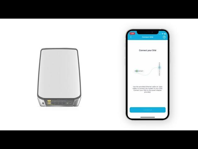 NETGEAR Orbi Whole Home Tri-band Mesh WiFi 6 System (RBK852) – Router with 1 Satellite Extender