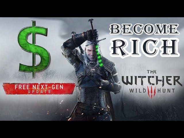 The Witcher 3 - *NEW* 2 Best Ways To Get MONEY And FOOD With NEXT GEN Update