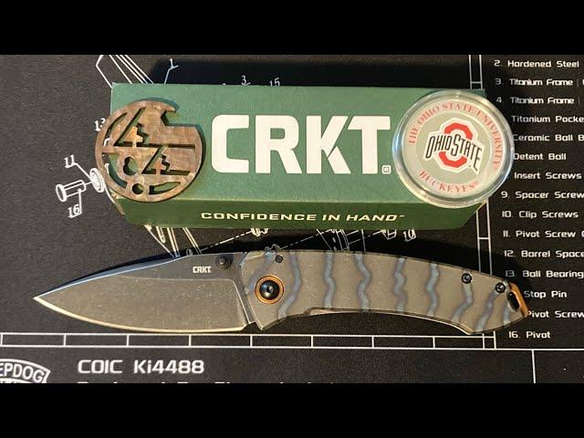 This fish got fried! Knife review of the SMKW exclusive Flamed CRKT Tuna