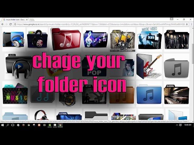 How To Change Folder ICON in WINDOWS 10