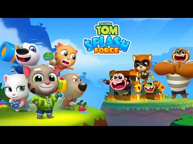 Talking Tom Splash Force Gameplay Part 1 (Android/iOS)