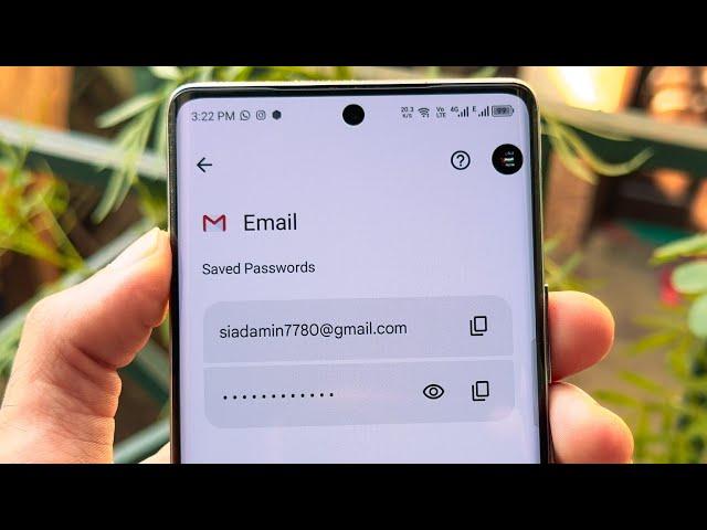 Email ka password kaise pata kare | How to See Email Password