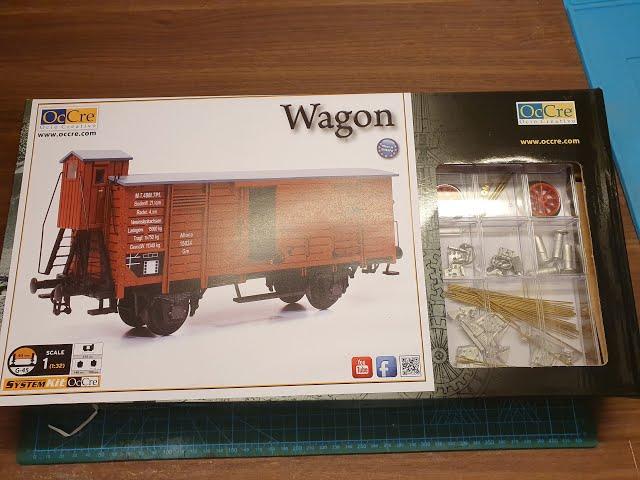 Unboxing "Wagon" kit from OcCre