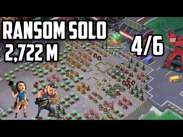 Ransom Solo 2.722 Million health | Massive Attack