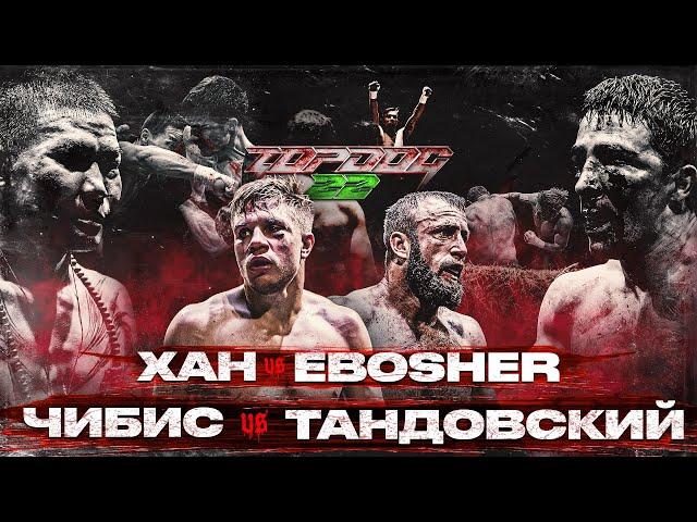 Чибис VS Тандовский, Хан VS EBOSHER | TOP DOG 22 | Главный бой вечера | Чемпионский бой