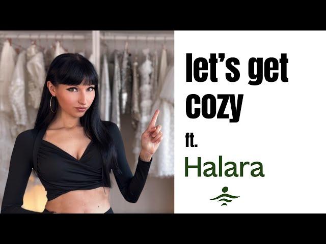 Styling cozy home outfits ft Halara