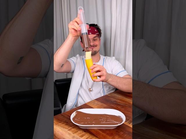 How to make CHOCOLATE BANANA properly? By Mom  Doctor️| CHEFKOUDY