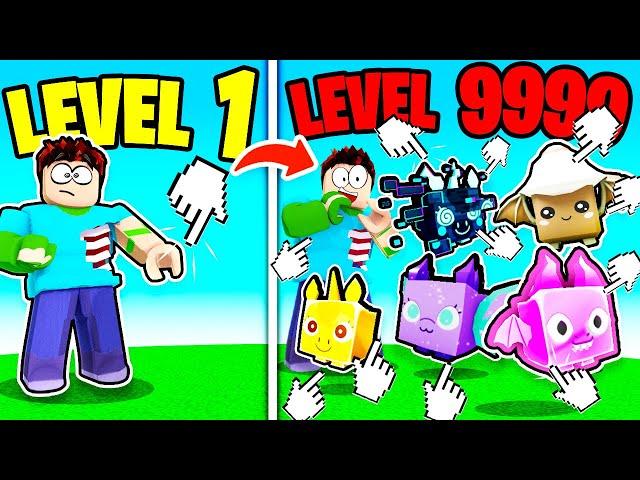 UPGRADING to MAX LEVEL in TAPPING LEGENDS X! (Roblox)