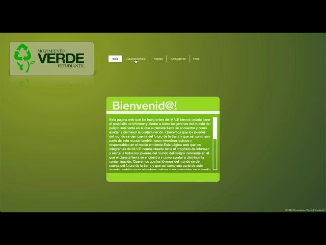 Demo - Movimiento Verde Estudiantil (2009)