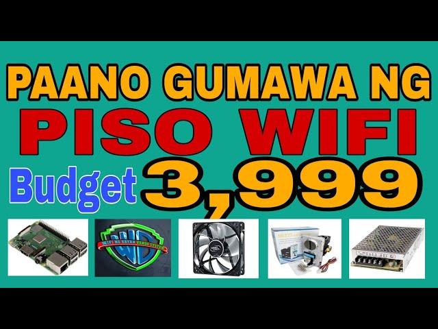 HOW TO MAKE PISO WIFI (Basic Tutorial )