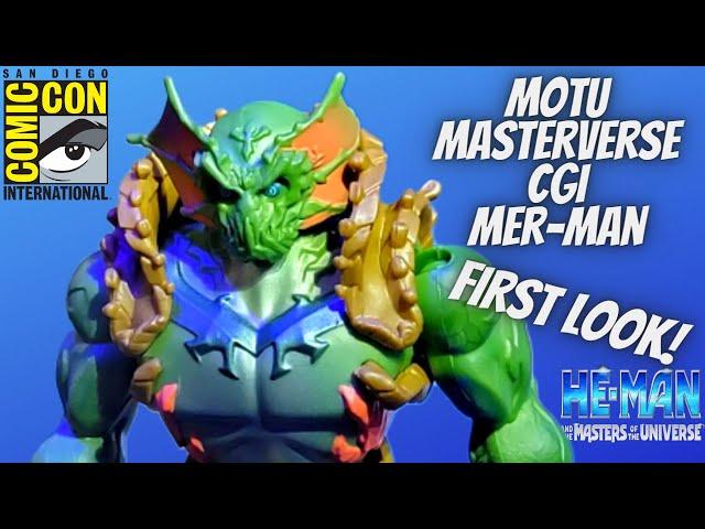Masters Of The Universe Masterverse CGI Mer-Man Figure First Look!! SDCC 2022