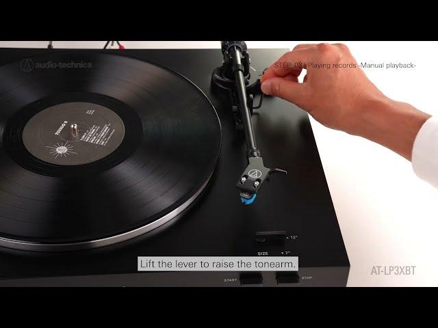 AT-LP3XBT Bluetooth Turntable Setup & Features | Audio-Technica