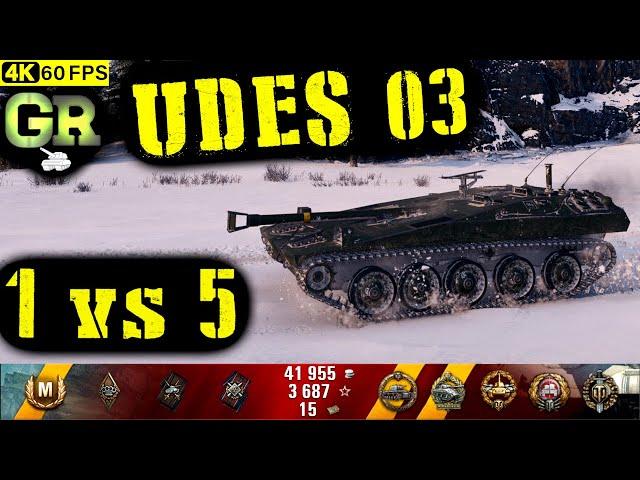 World of Tanks UDES 03 Replay - 9 Kills 5K DMG(Patch 1.4.0)