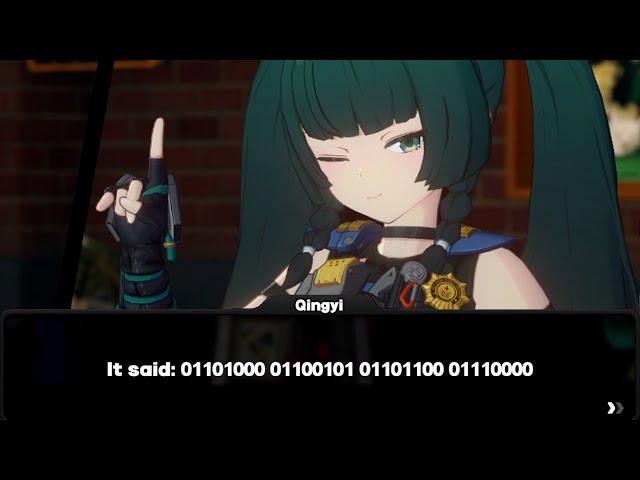 Qingyi speaks Binary Code sounds Funny