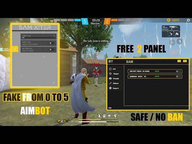 NEW PC  PANEL FOR FREE AIMBOT FREE FIRE  SNIPER AIMBOT | 100% ANTIBAN  | FREE FIRE PC PANEL