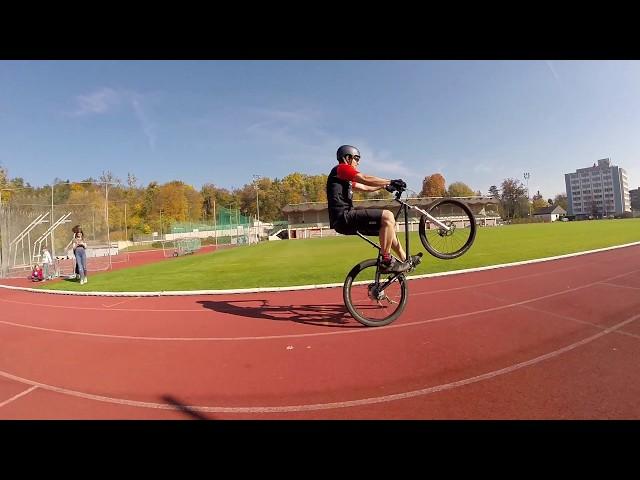 Longest bicycle wheelie (42,2 km - marathon distance) - WORLD RECORD - Stefan Stock