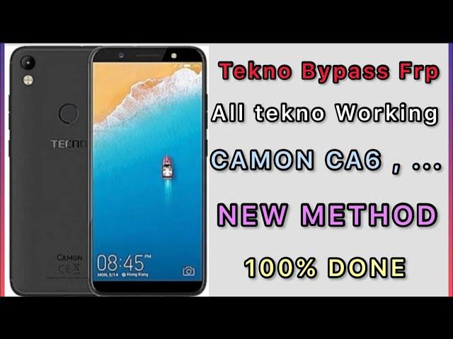 New Method 2021|Tecno Camon Cm Tecno CA6 Frp Google Account Bypass Android 7 , 8 , 9 Last security