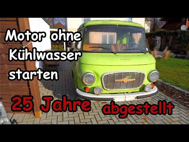 Bitteres aus Bitterfeld Barkas B1000 ein Startversuch