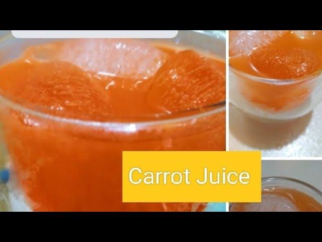 How to make Carrot Juice