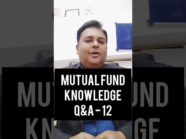 #12 Mutual Fund  Knowledge Question Answer #shorts  #nism #mutualfunds #kbc #gk