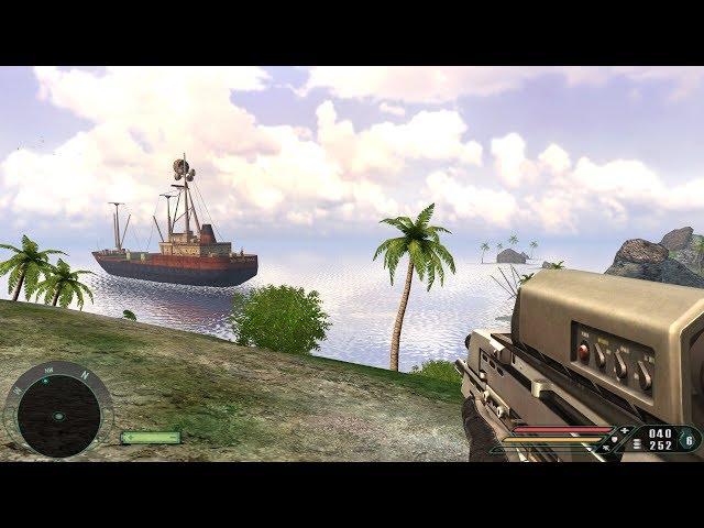 Far Cry 1: Walkthrough - Boat [Level 14] (Realistic Mode) 4K UHD - 60FPS MAX Settings