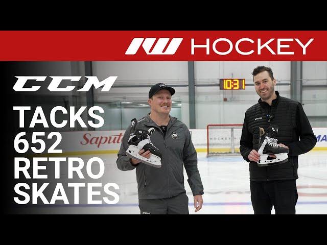 CCM Tacks 652 Retro Pro Skate Line // On-Ice Insight