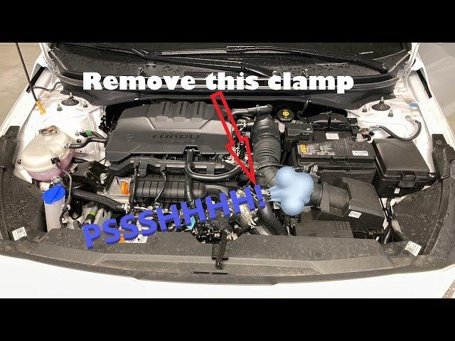 How to: FREE blow off valve/dump valve sounds from your Hyundai engine!