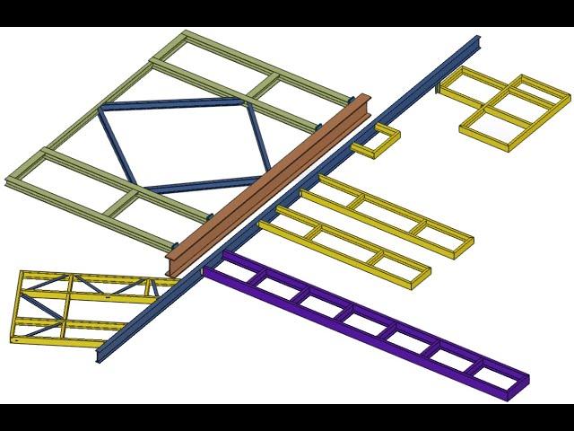 Tekla API Samples - 03 Full details for walkways and platforms