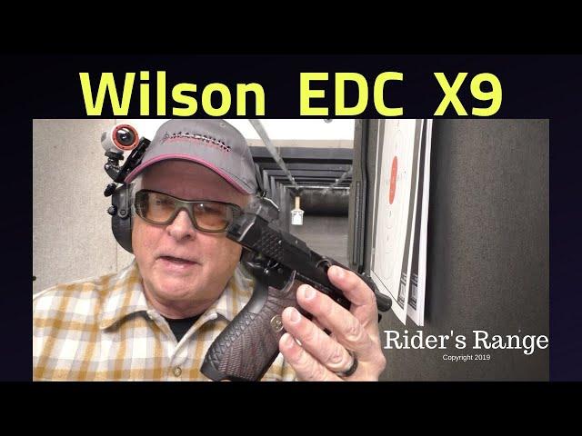 Wilson EDC X9 - Rider's Range On The Road at Magnum Shooting Center