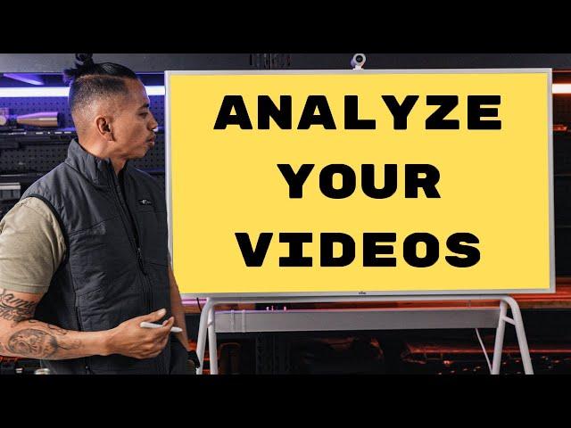 How to Analyze Your Shooting Videos | Whiteboard Wednesday Part 4