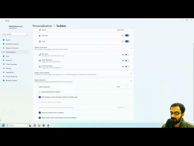 How to change Taskbar alignment / settings in Windows 11 | Unlimited Solutions