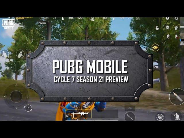 PUBG MOBILE｜Cycle 7 Season 21 Preview