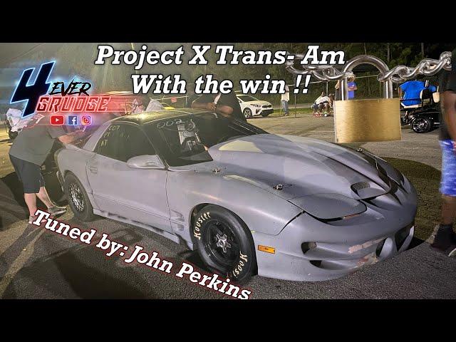 PROJECT X TRANS AM BEATING HAWK IN GRUDGE RACE !!