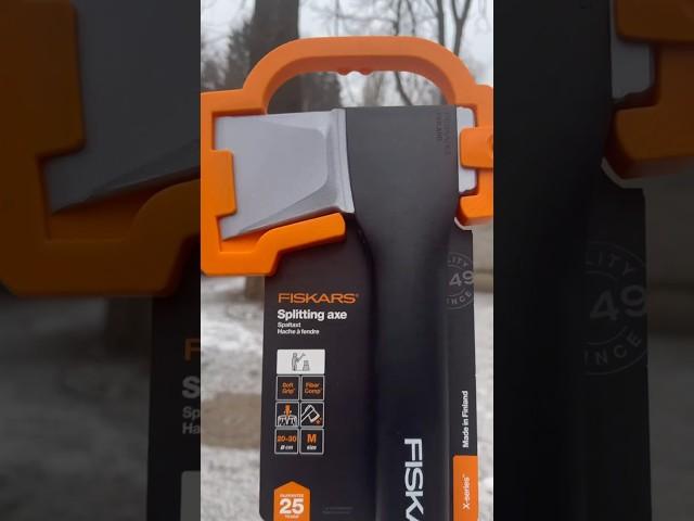 Сокира колун Fiskars Х17 #stihl #holzfforma #chainsaw #oleomac #fiskars