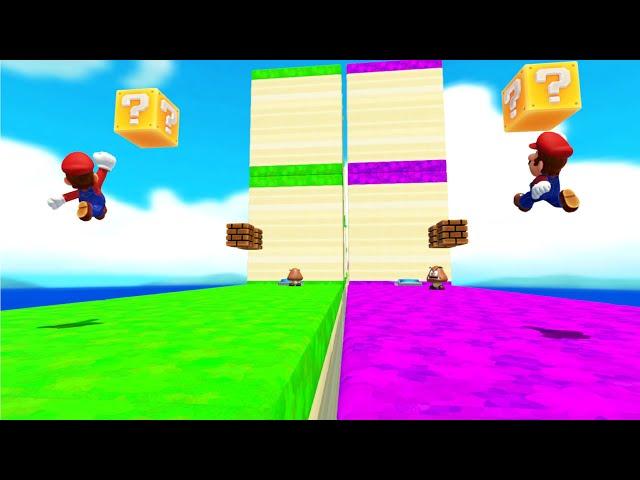 Super Mario Odyssey but TWIN WORLDS!! (Mario Odyssey Parallel Worlds Custom Mod)