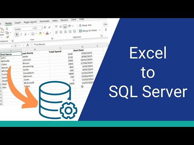 Easily Import Your Excel File Into SQL Server