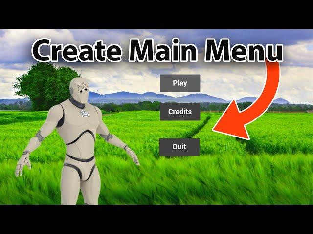 How To Create A Main Menu - Unreal Engine 5 Tutorial