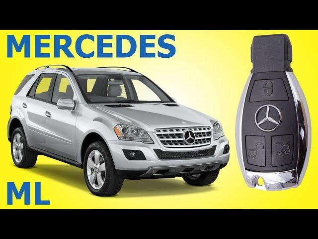 Mercedes ML w164 сделать дубликат чип ключа зажигания в Минске. Восстановление рыбки при утере