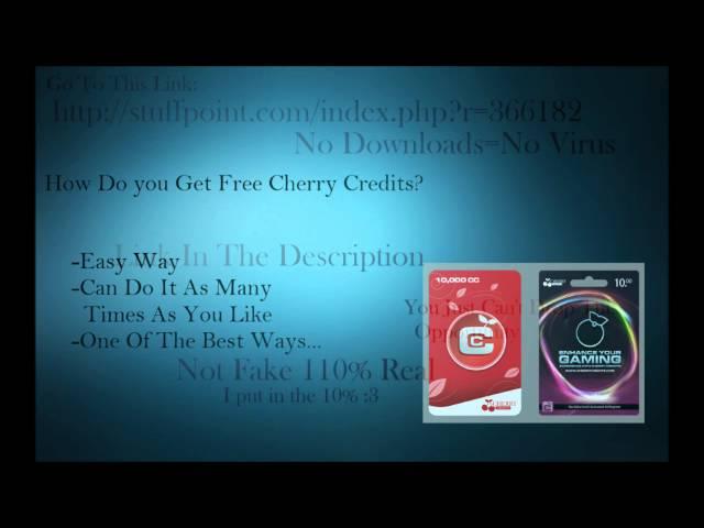 How To Get Free Cherry Credits? and more...