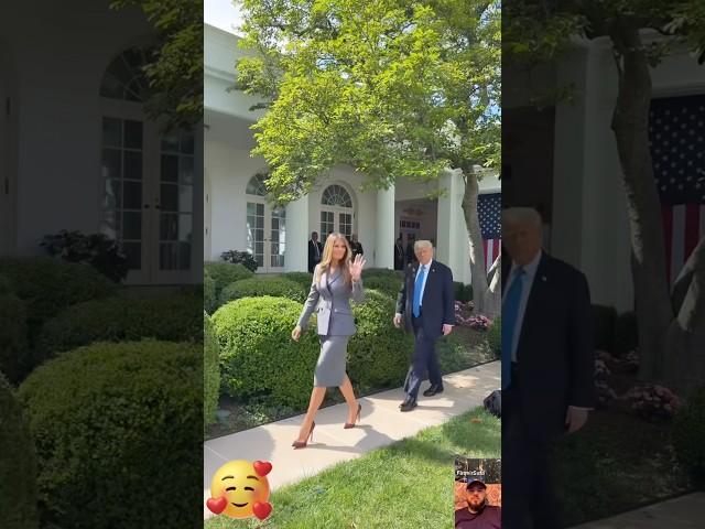 Donald Trump & Melania Trump In White House  #donaldtrump #melaniatrump #trump #trumpnews #maga