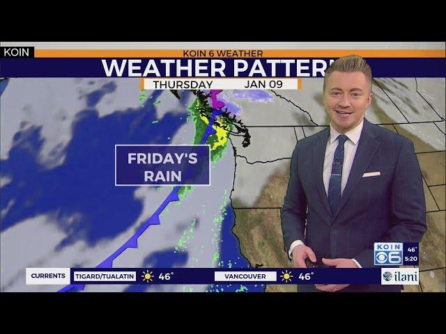 Rain on the way for the PNW