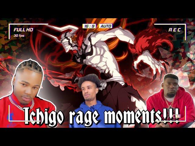 I showed them what an angry ichigo looks like!!! Ichigo hell verse rage scene reaction